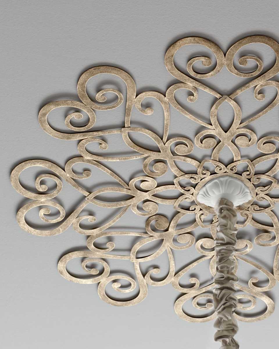 Scrolled Ceiling Medallion